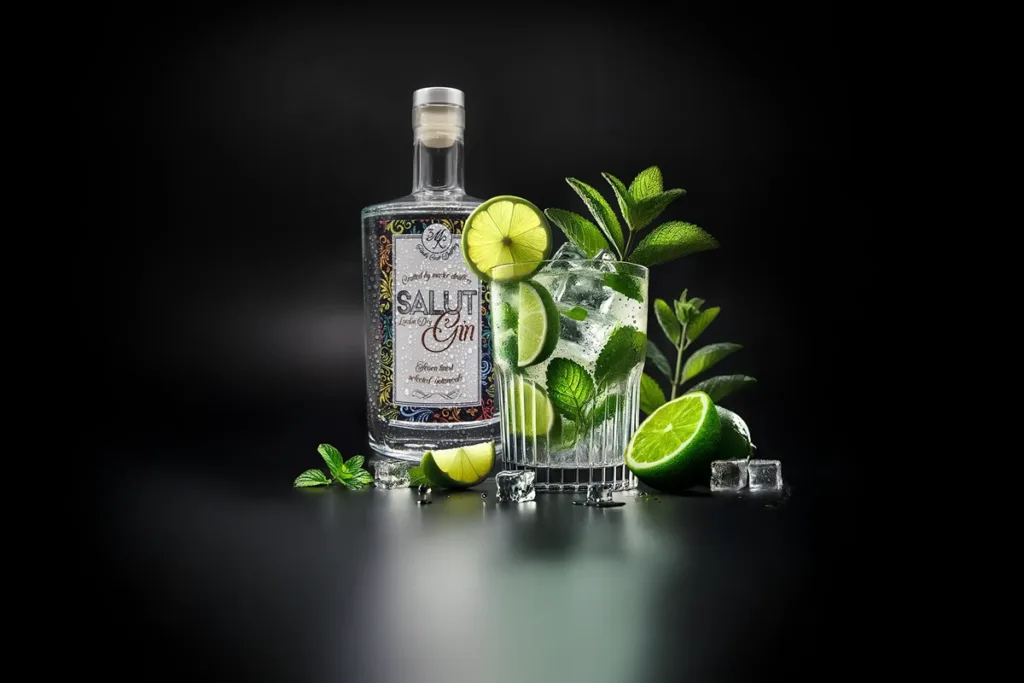 frukta des Salut Gin Mojito